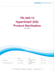 HyperGrip消毒测试报告